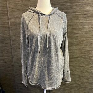 Flag & Anthem Gray Women's Hoodie Top